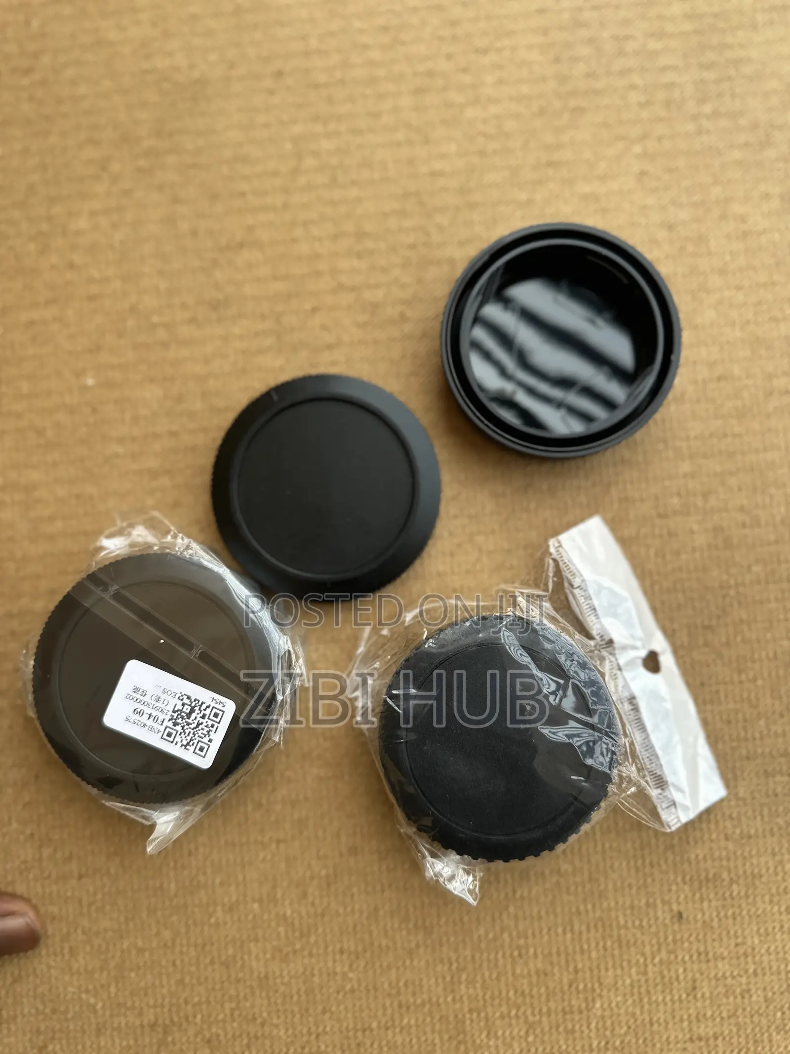 Canon Rear Lens Body Cap Camera Cover Set