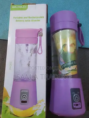 Portable and Rechargeable Battery Juice Blender