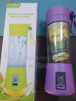 Portable and Rechargeable Battery Juice Blender