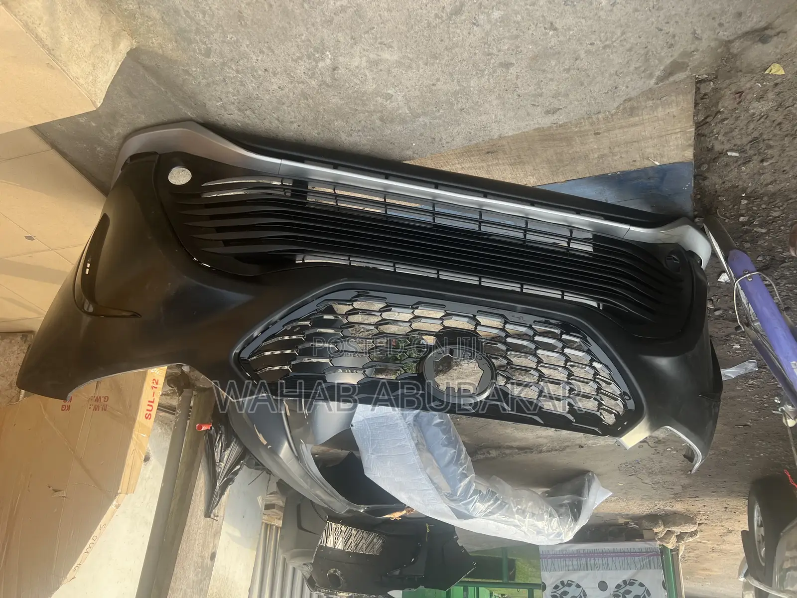 Toyota Highlander 2021 Front Bumper Complete Se