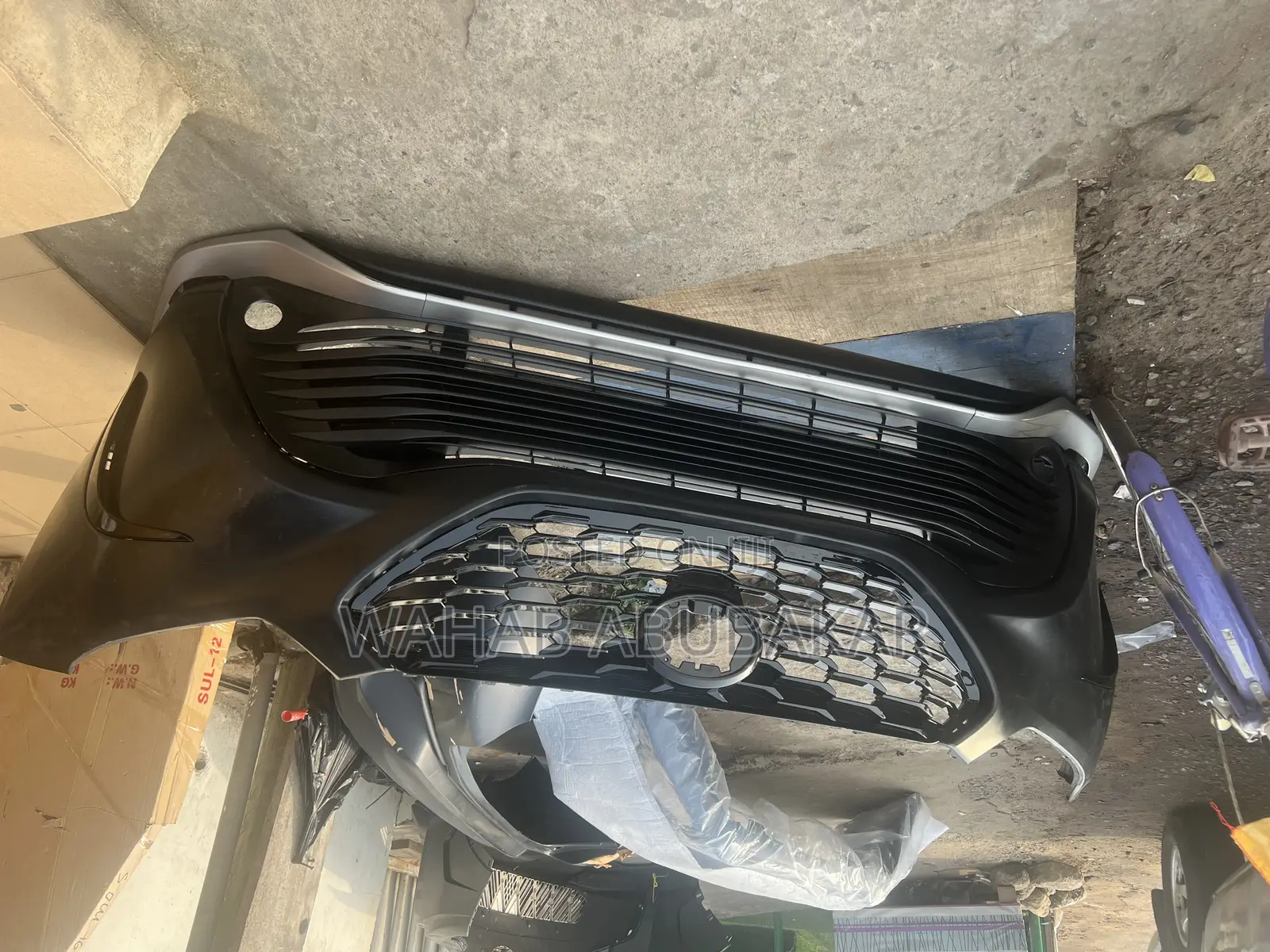 Toyota Highlander 2021 Front Bumper Complete Se