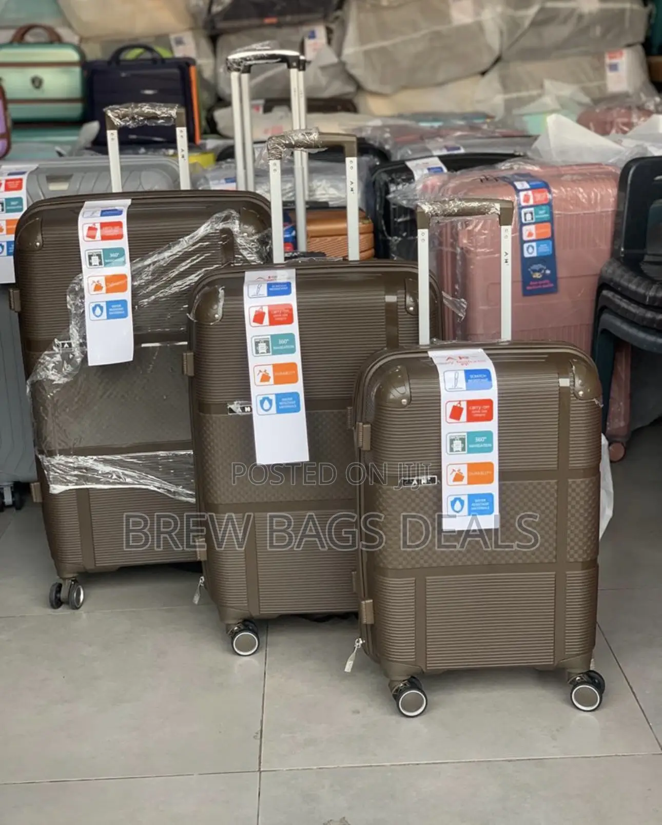 Quality Ak 3set Unbreakable Engagement Traveling Bag.