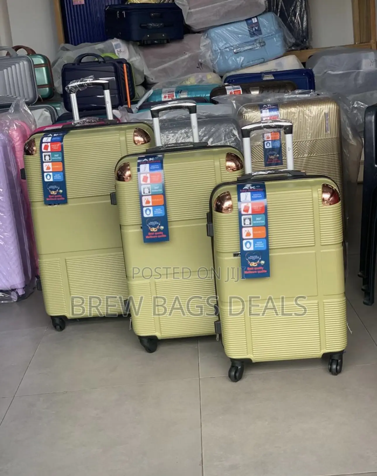 Quality Ak 3set Unbreakable Engagement Traveling Bag.