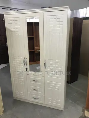 Imported Modern Classic Three Door Wardrobe