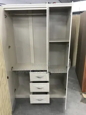 Imported Modern Classic Three Door Wardrobe