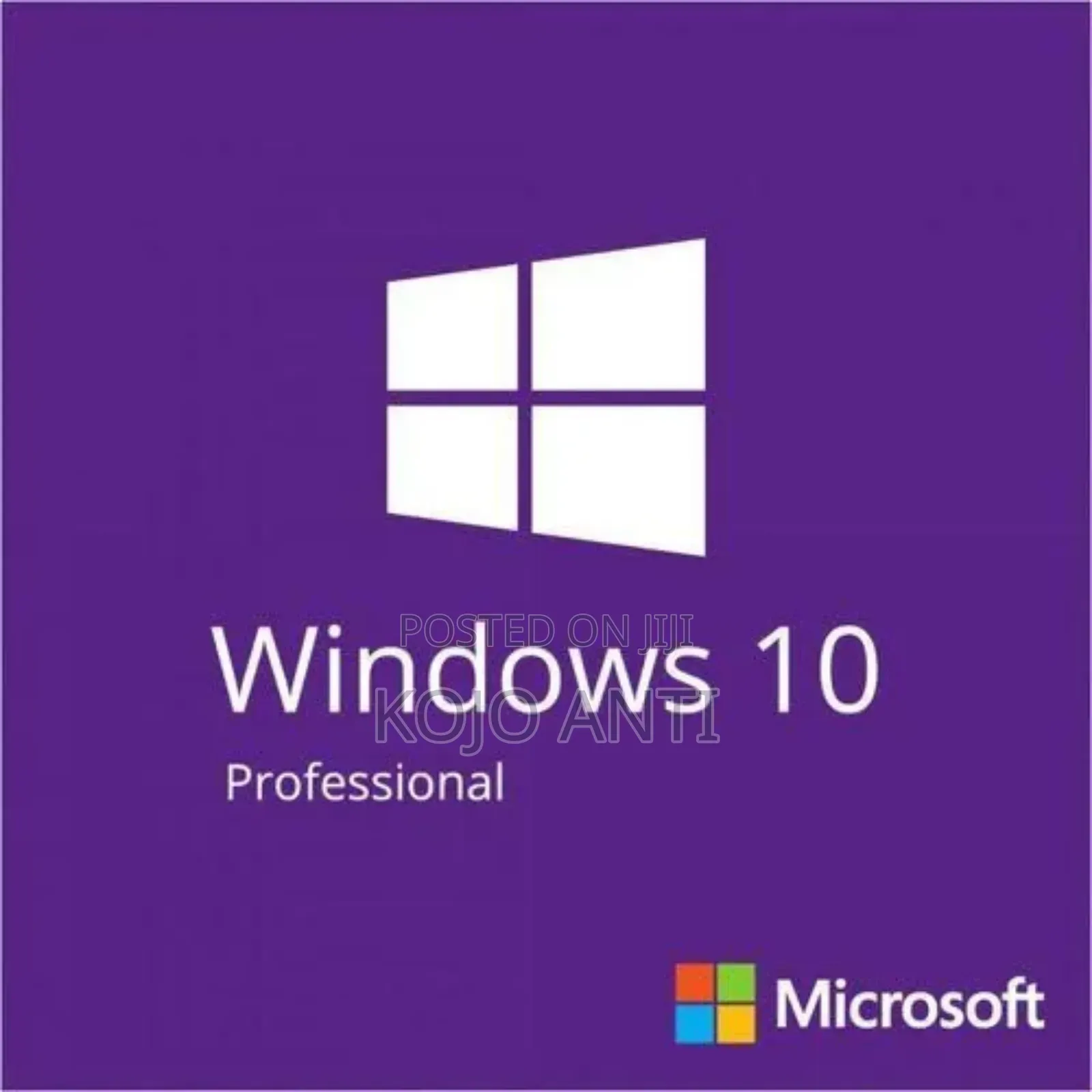 Windows 10 Pro Clean Installation