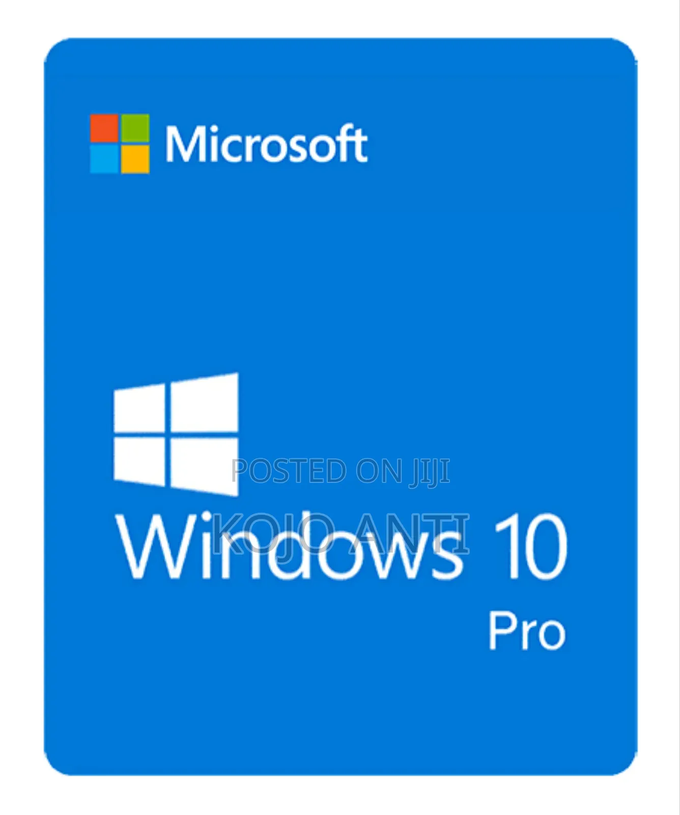 Windows 10 Pro Clean Installation