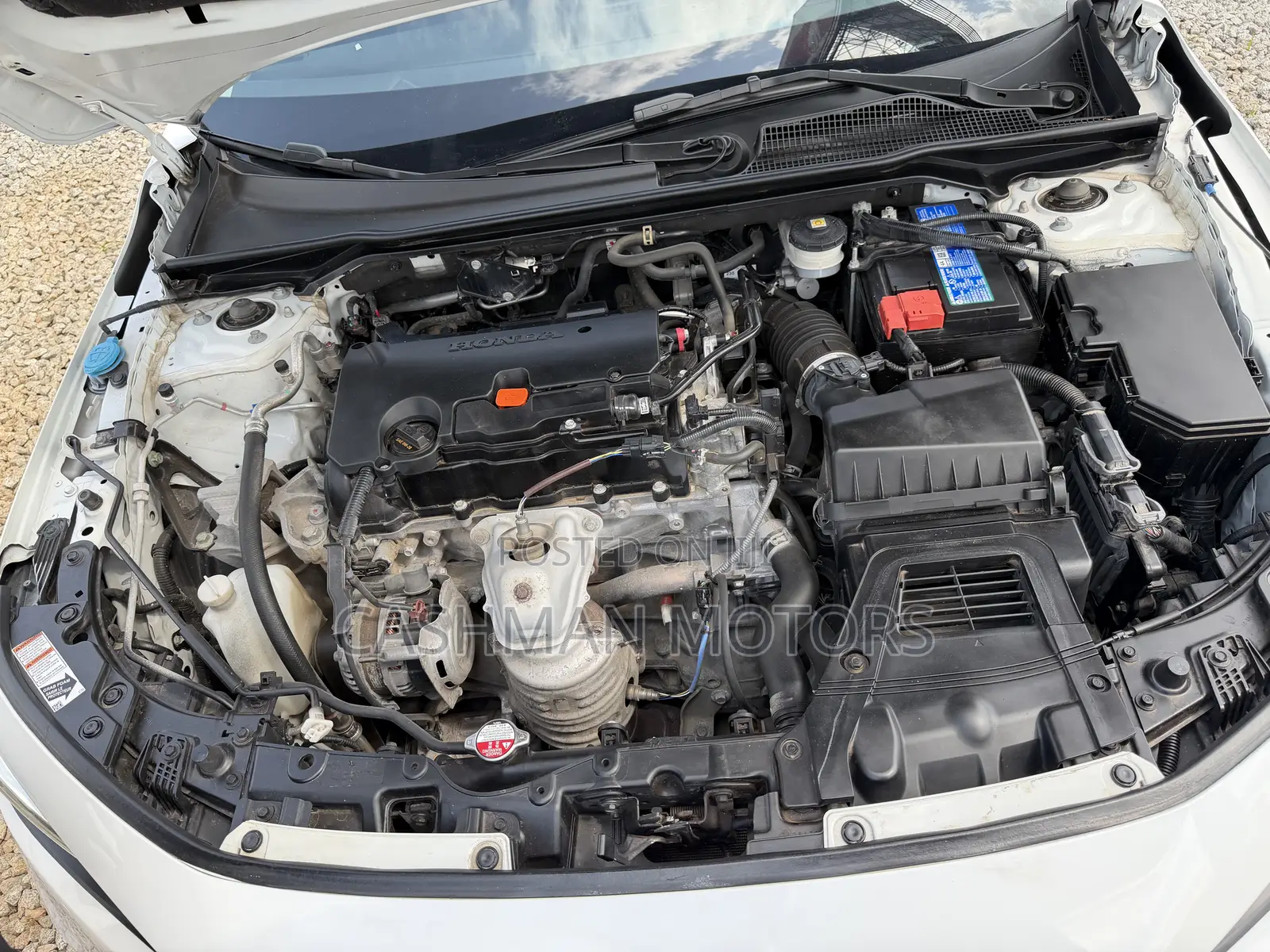 Honda Civic EX-L 2022 White