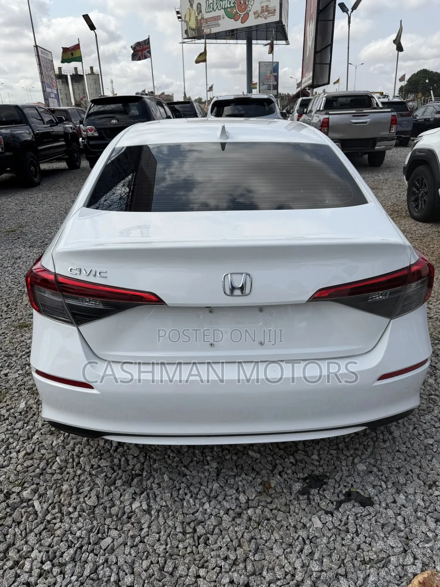 Honda Civic EX-L 2022 White