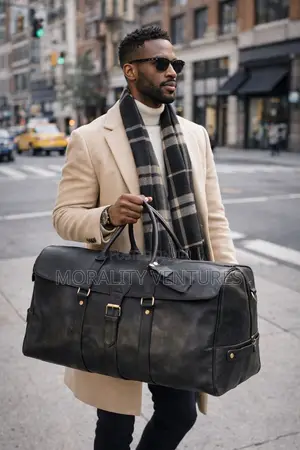 Leather Quality Duffle Bag