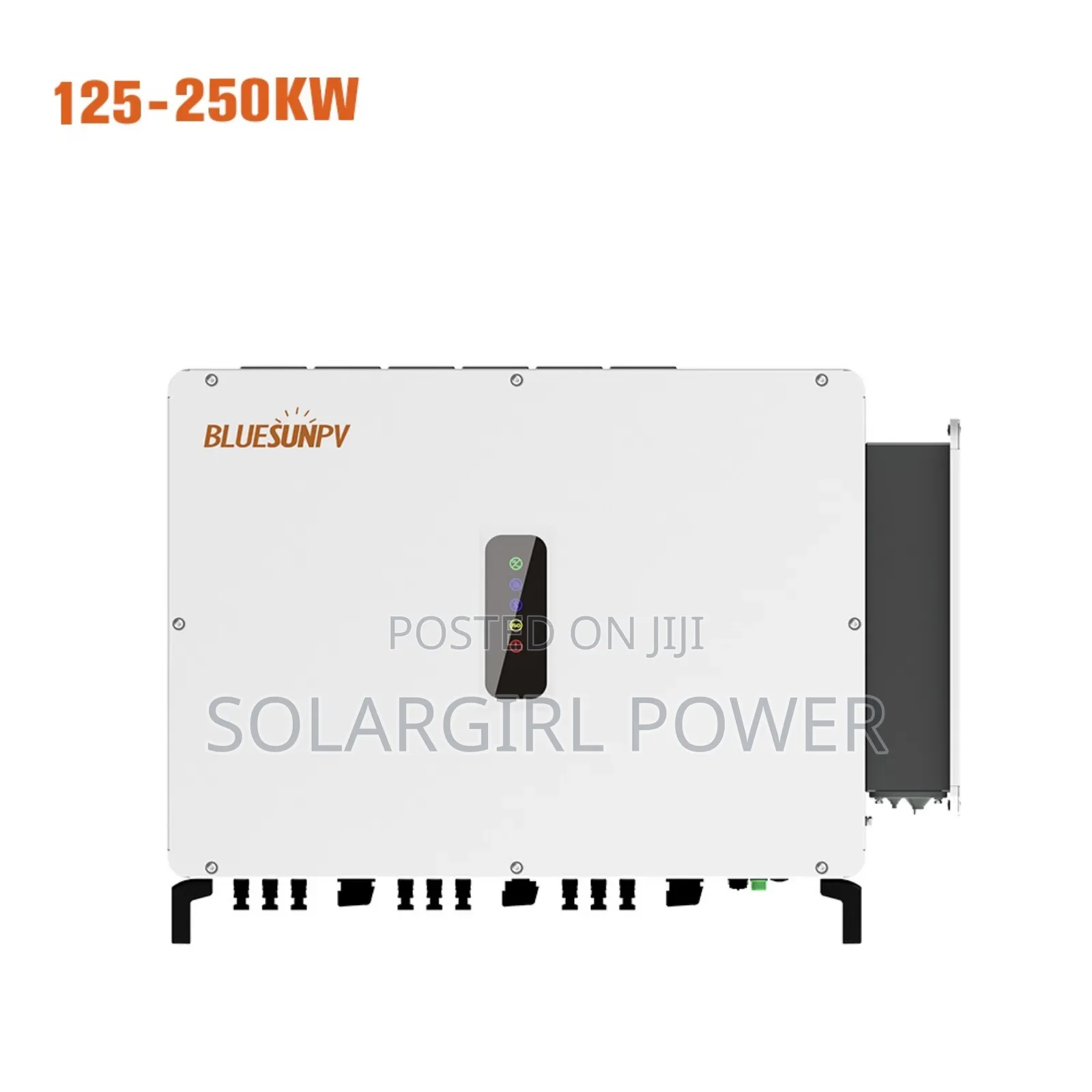 Fully Installed Bluesun 125kw 3-Phase Commercial Grid Tie Solar System