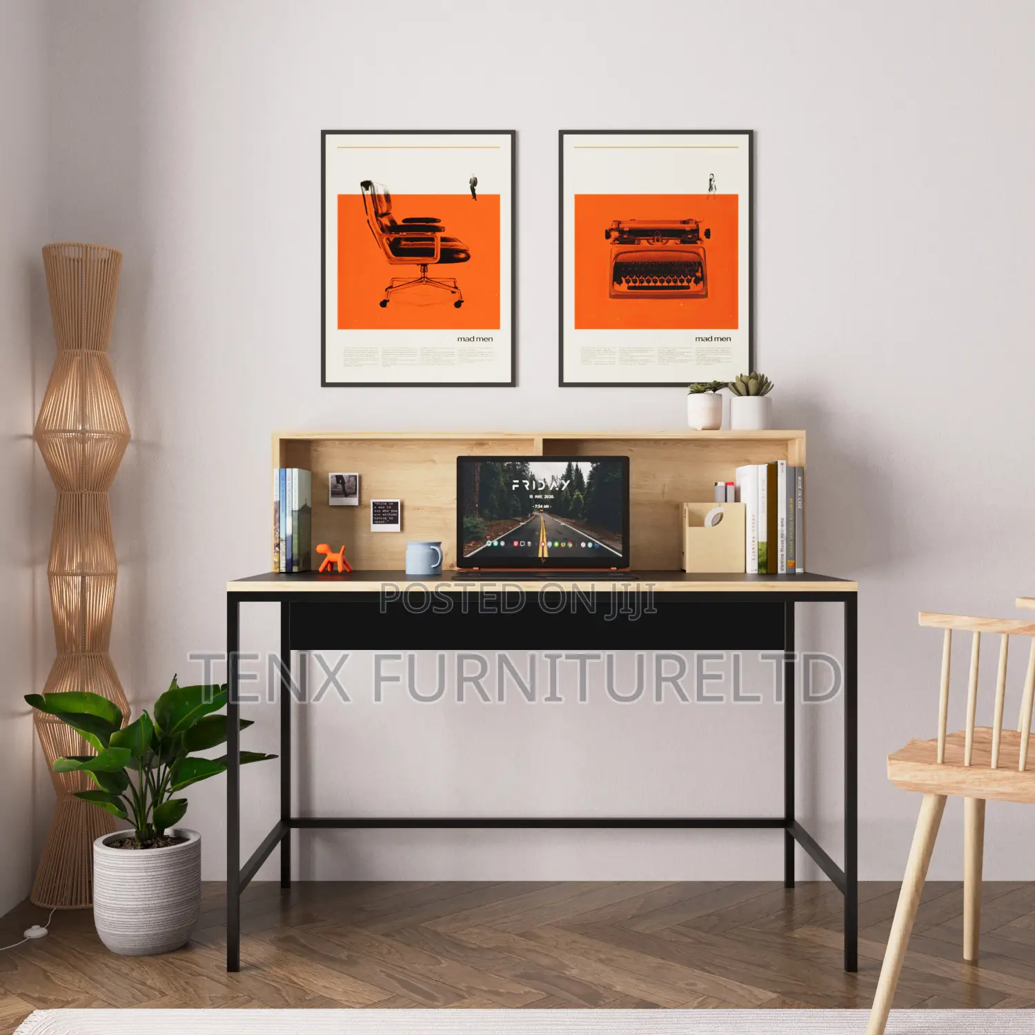 Office/Computer Desk (Olies)Metal
