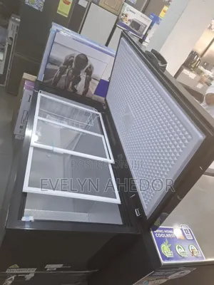 Nasco 400 Litres Chest Freezer Black Colour Available for Sale