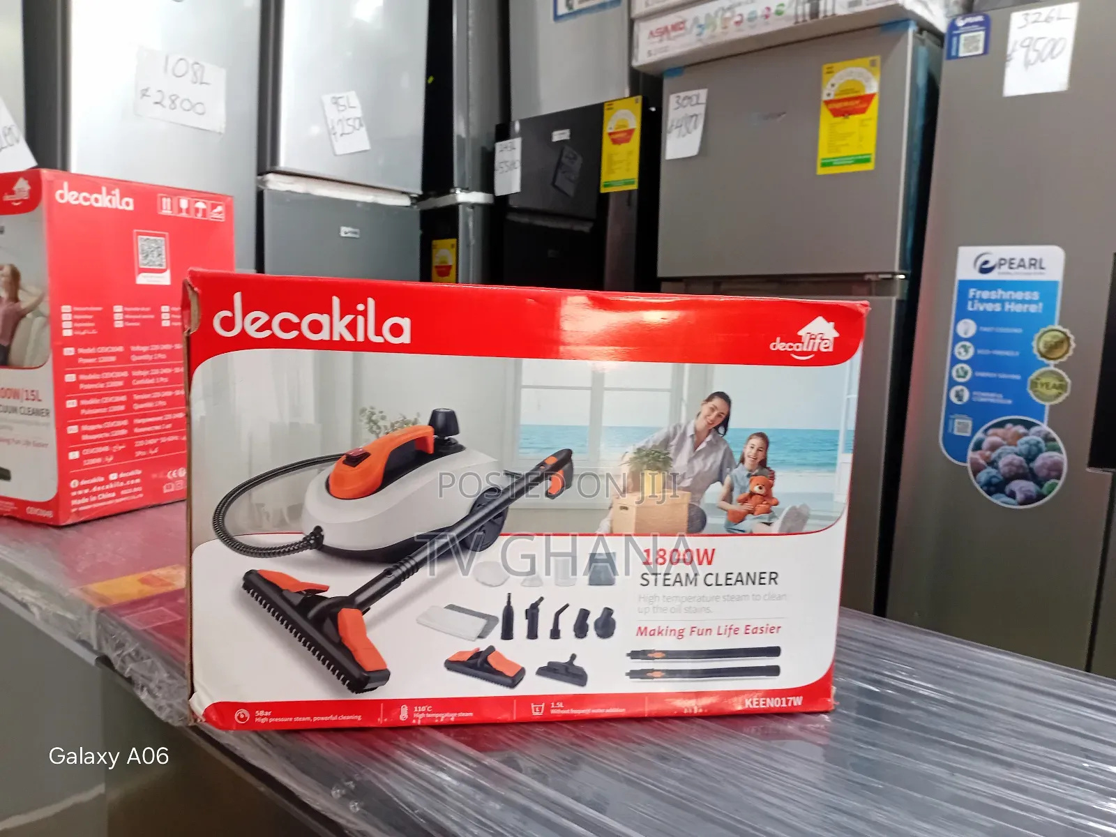 Deckila 1800w High Performance Steam Cleaner 1800w