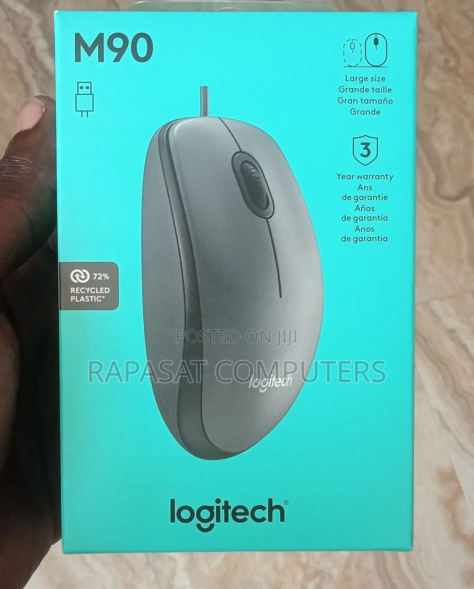 Logitech M90 Usb Optical Mouse