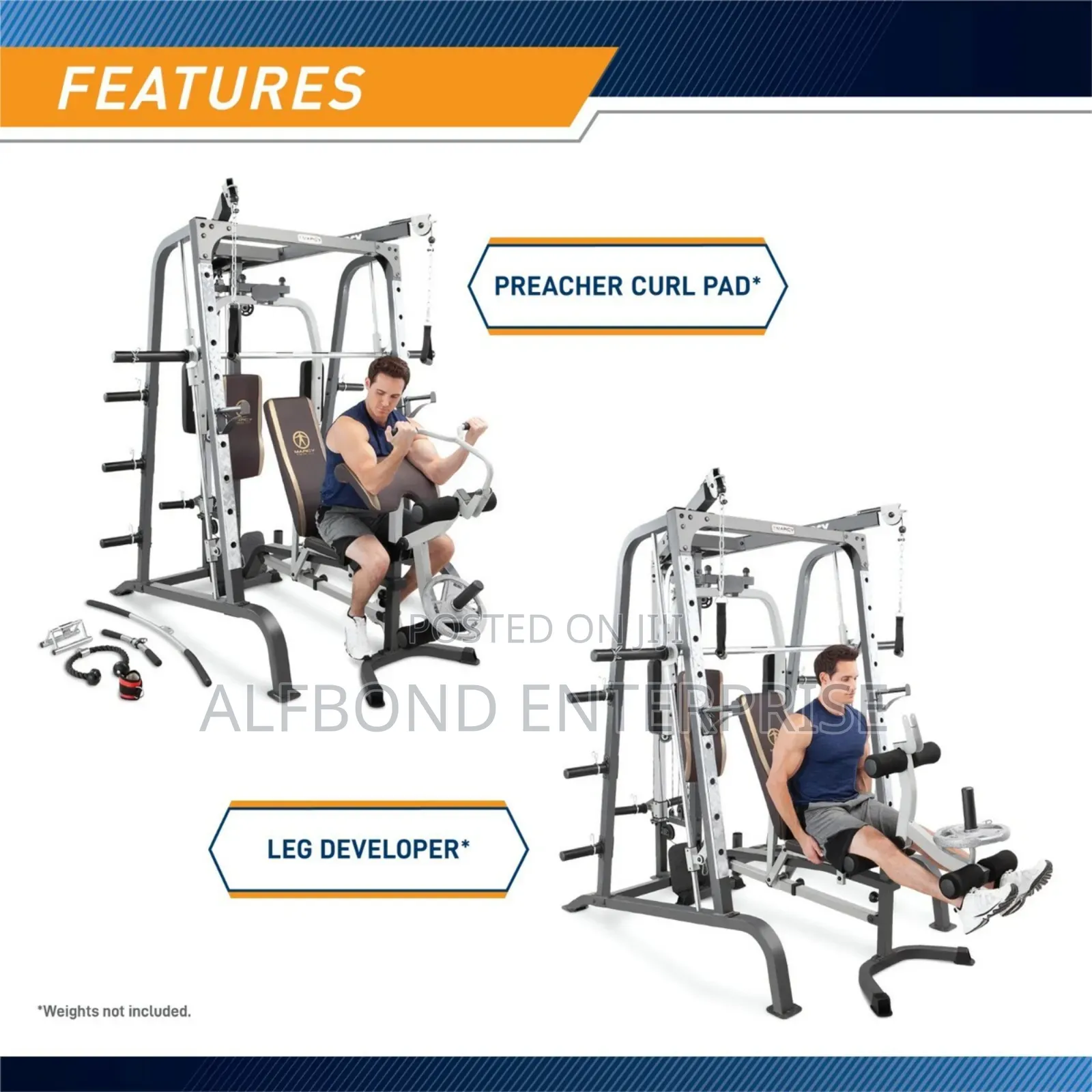 Marcy Smith Cage Commercial Multifunctional Gym Station