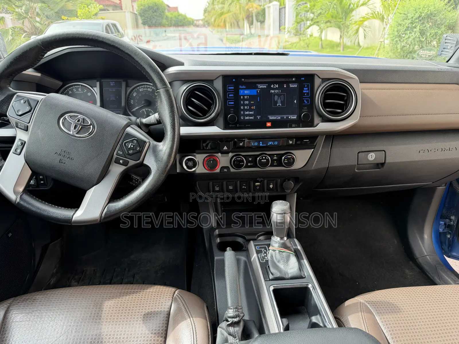 Toyota Tacoma Limited 2018 Blue