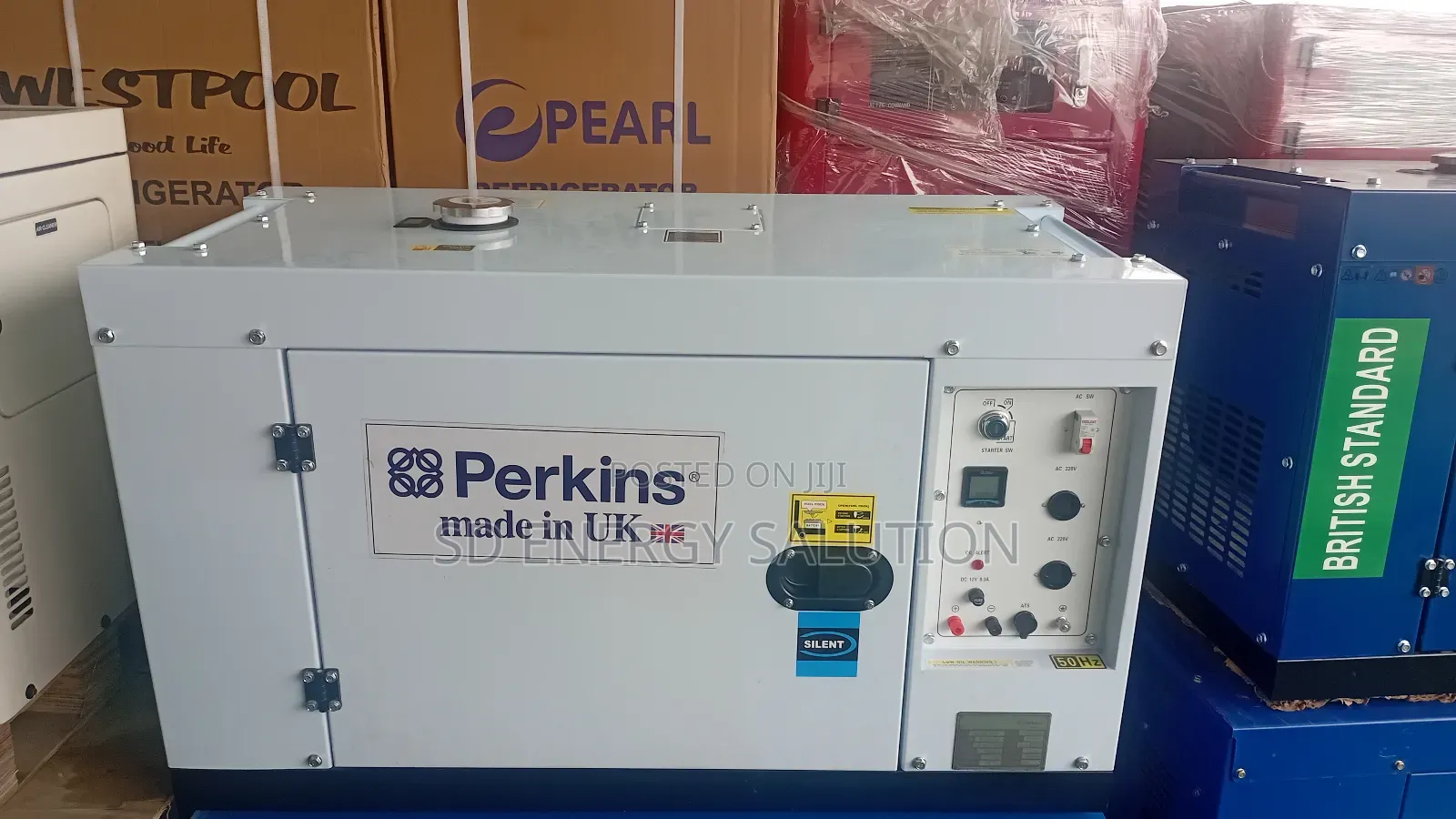 Strong Steady: 18kva Perkins Generator