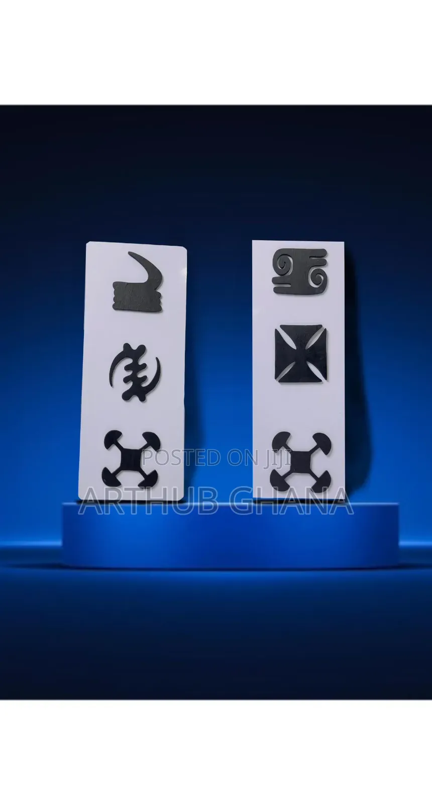 Adinkra Symbol Wall Art Decor|African Wall Art for Living Room