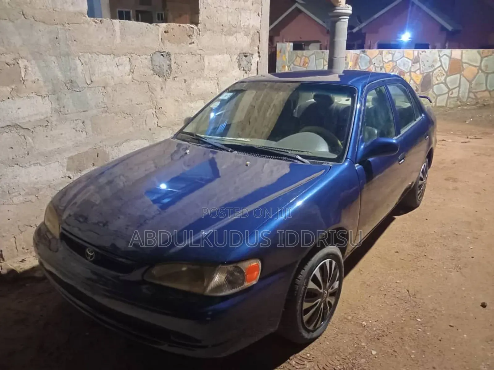 Toyota Corolla 2002 Blue
