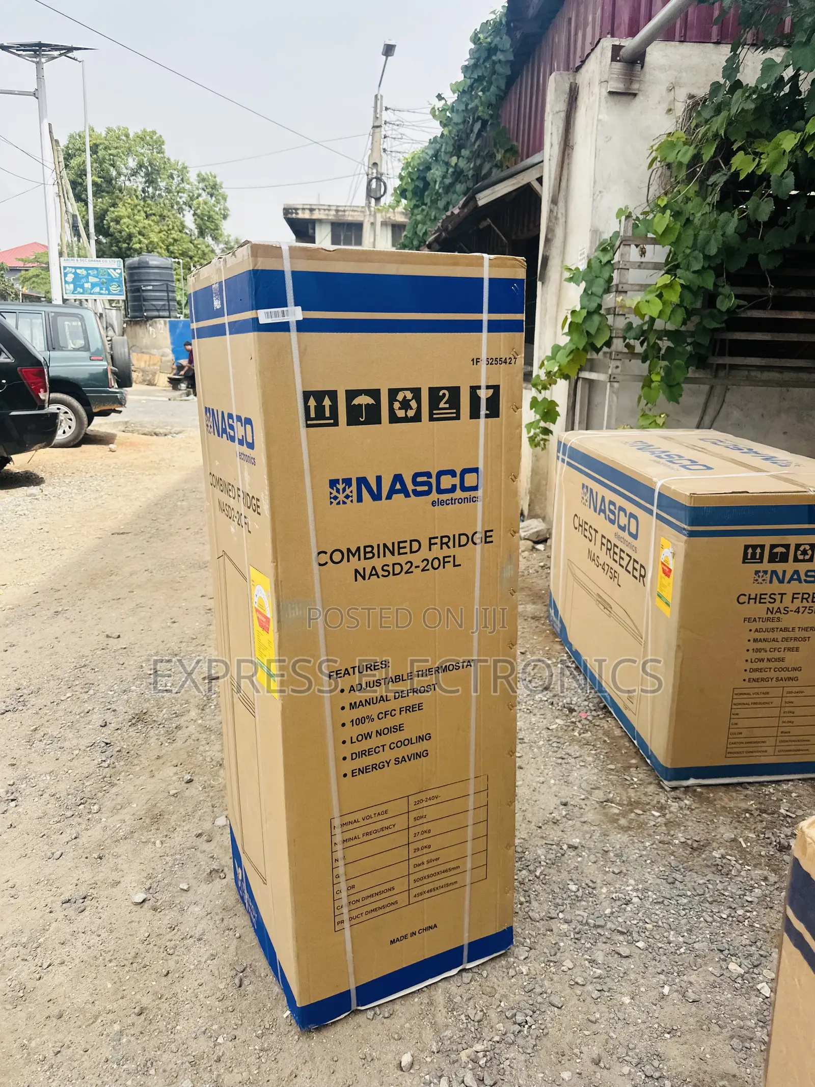 Available Now at Store Nasco-D2-20fl Nasco Fridge Bottom Freezer 158l