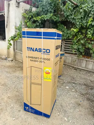 Highly Recommended Nasco-D2-20fl Nasco Fridge Freezer 158l Silver