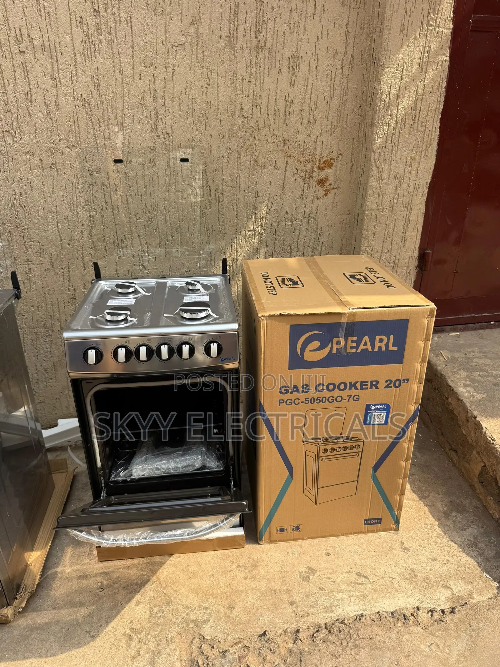 Pearl 4 Burner With Oven Gas Cooker New