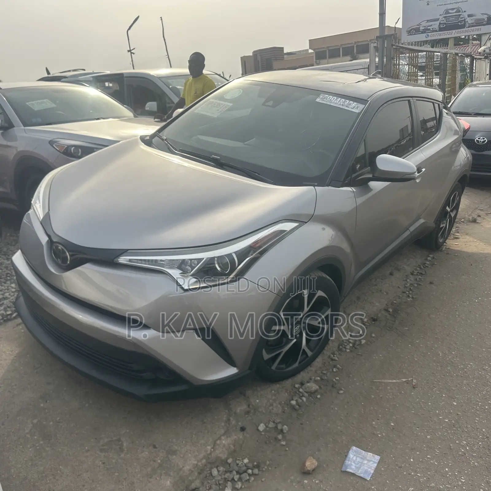 Toyota C-HR XLE Prermium FWD (2.0L 4cyl 2AM) 2018 Gray