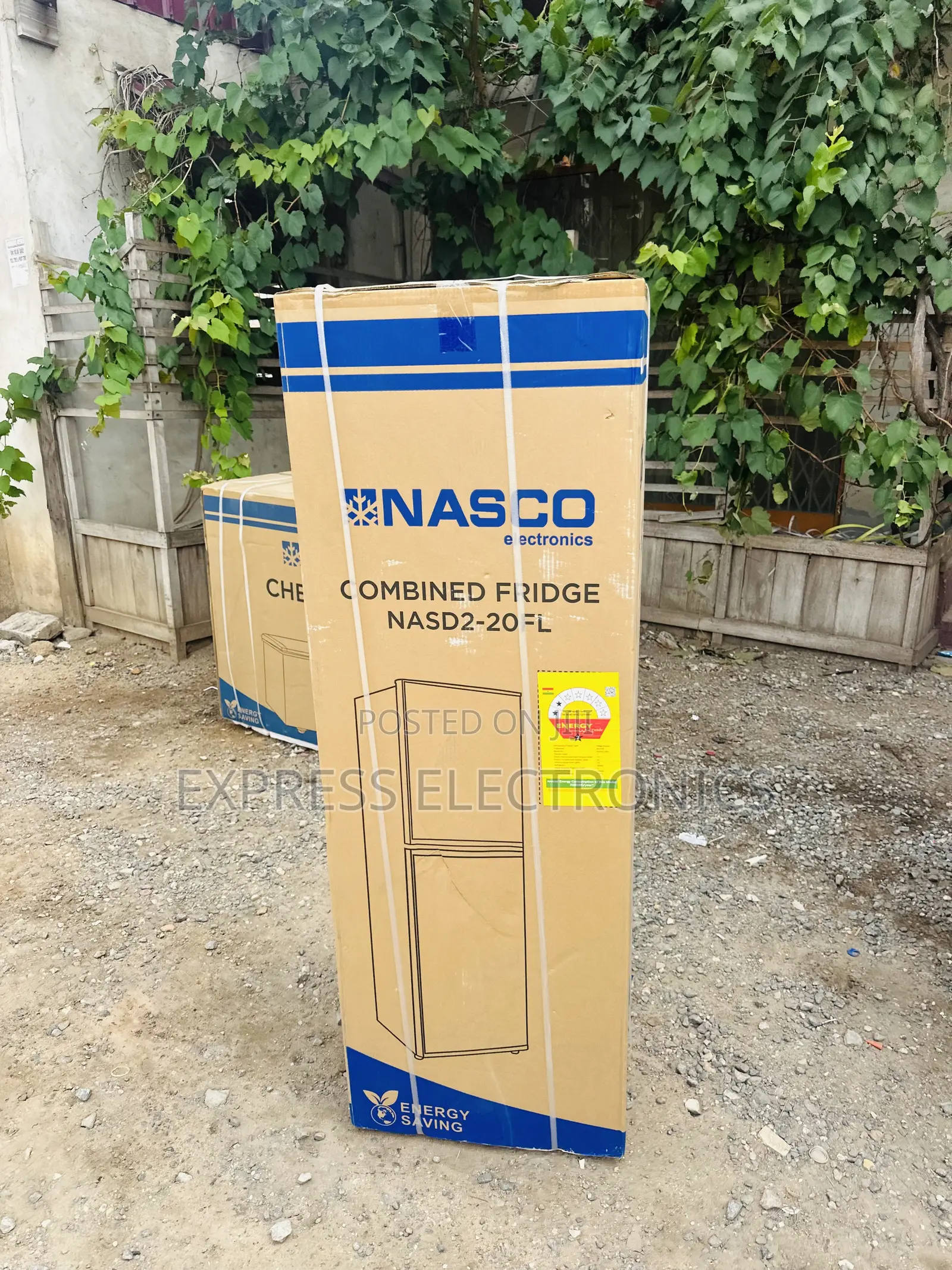 Nasco Fridge Bottom Freezer 158l Nasco-D2-20fl