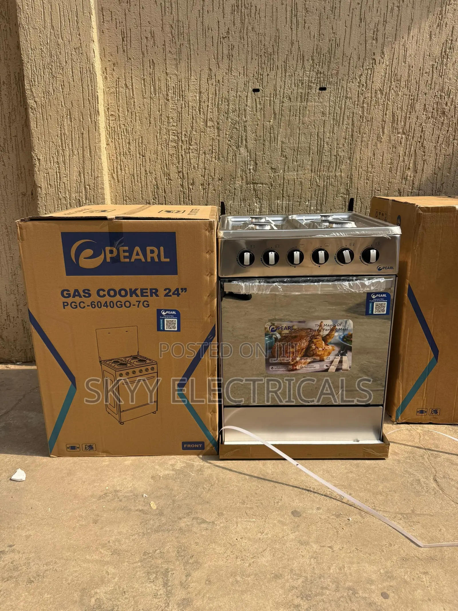 Pearl 5 Burner With Oven Bran New