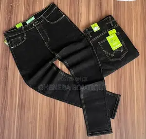 Original Black Jeans Trousers Available For Men