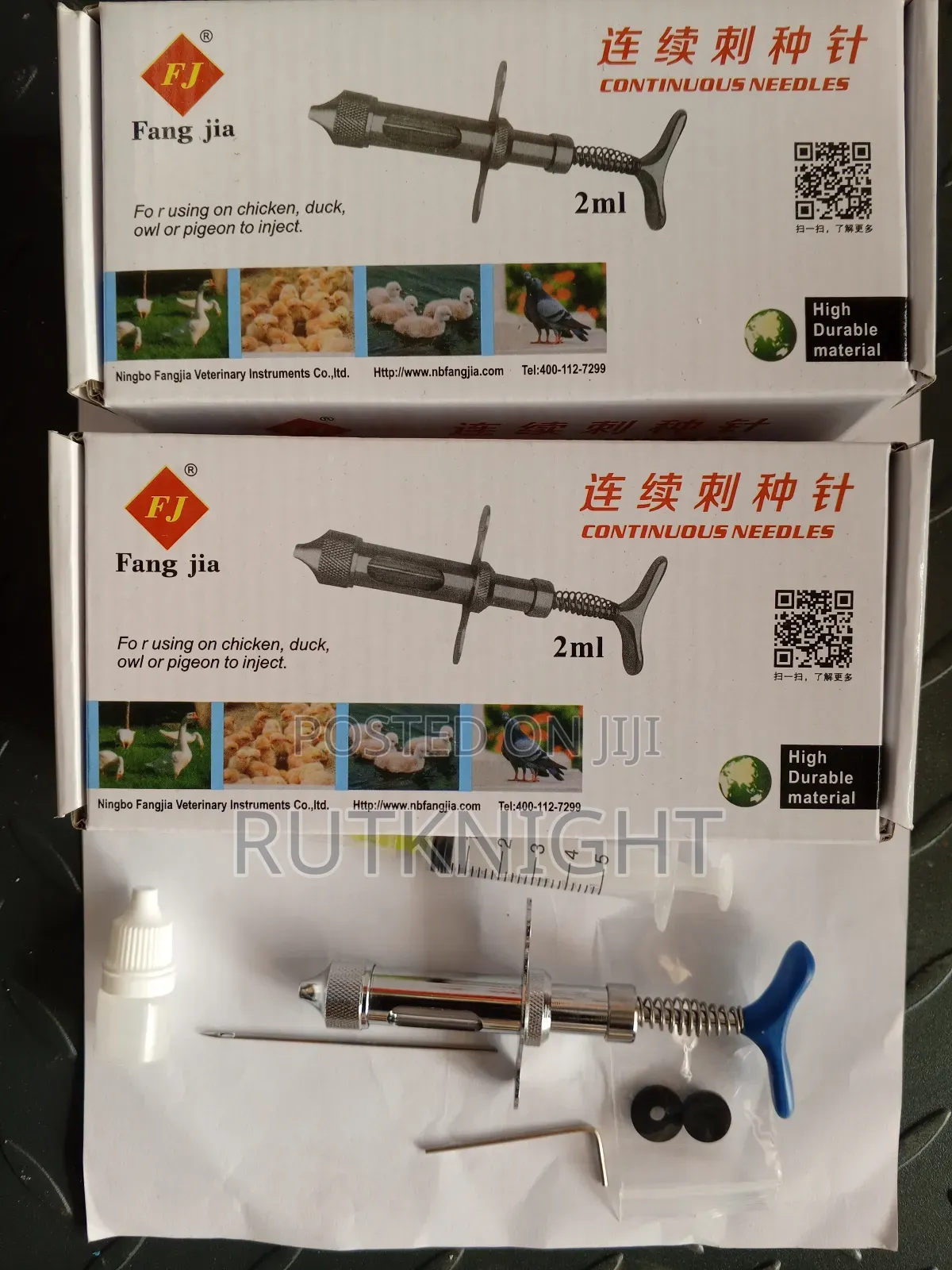 2ml 5ml Fowl Pox Syringe Available