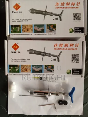 2ml 5ml Fowl Pox Syringe Available