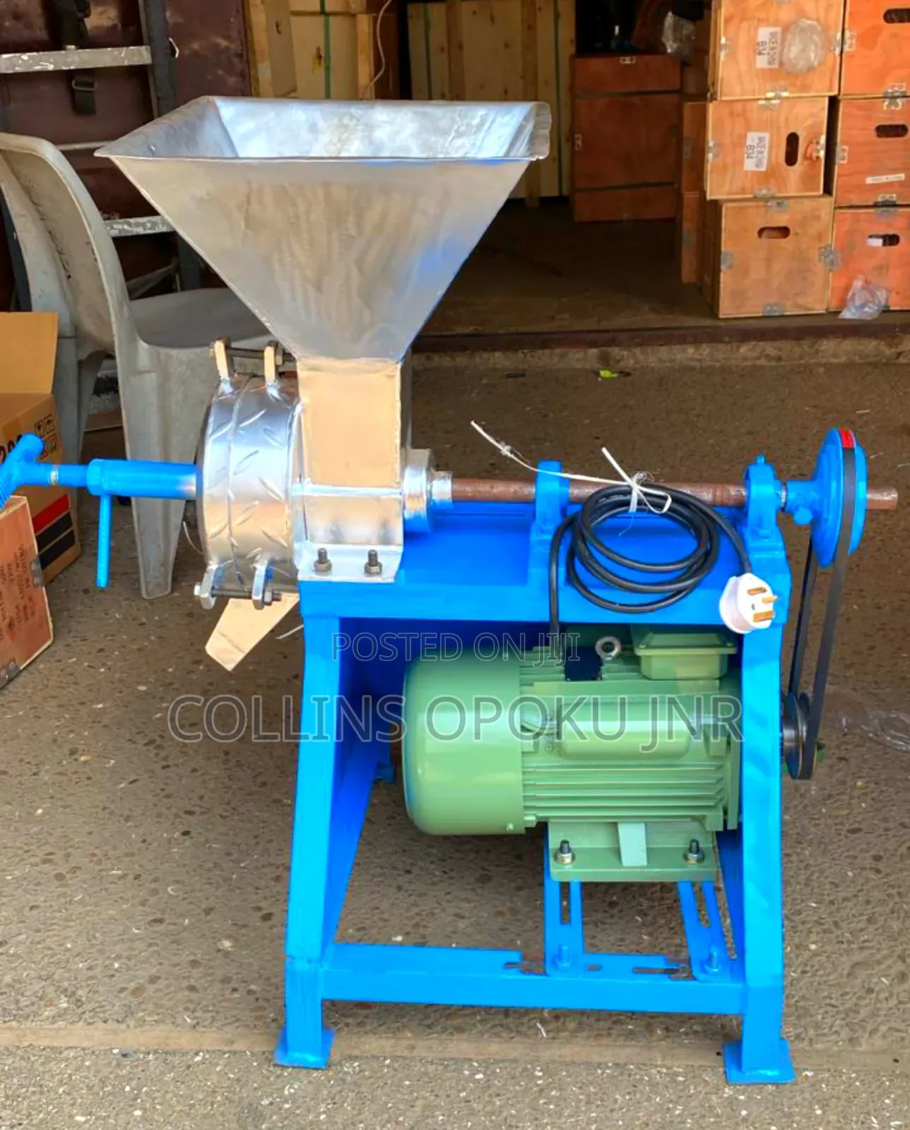 Pepper/Vegetable Grinding Machine With Electric Motor