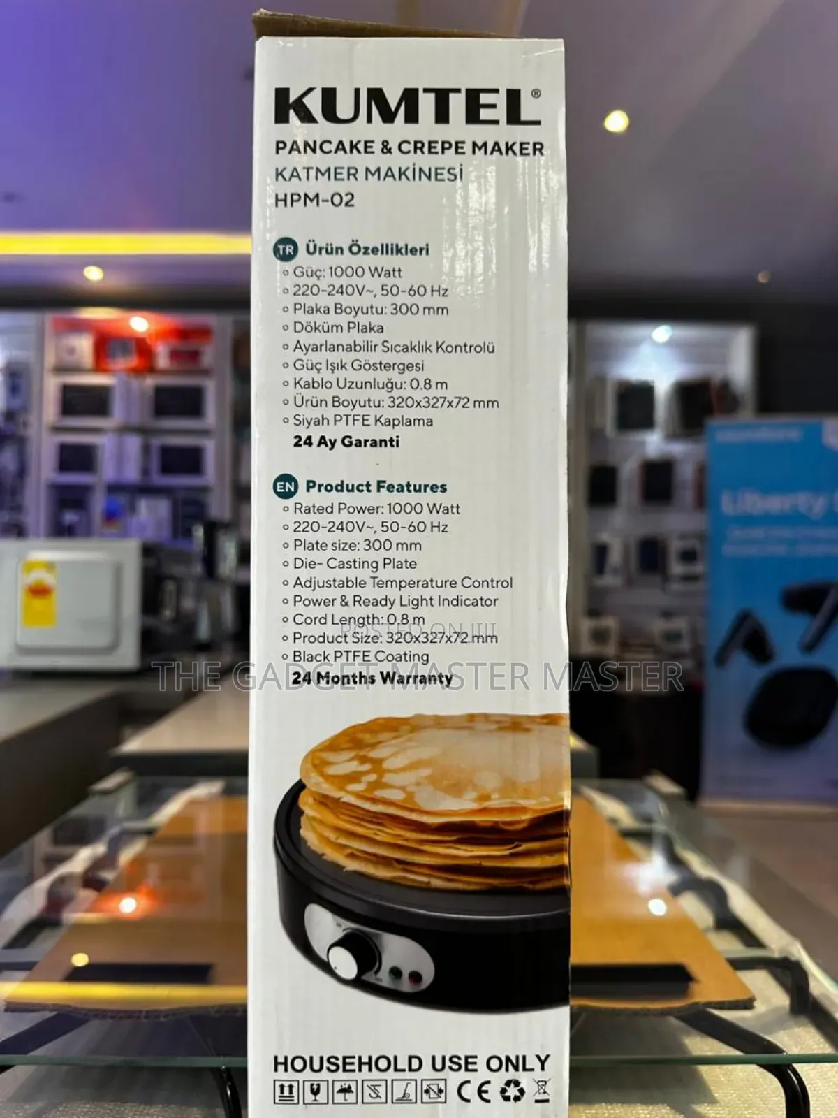 Kumtel HPM-02 Pancake Maker