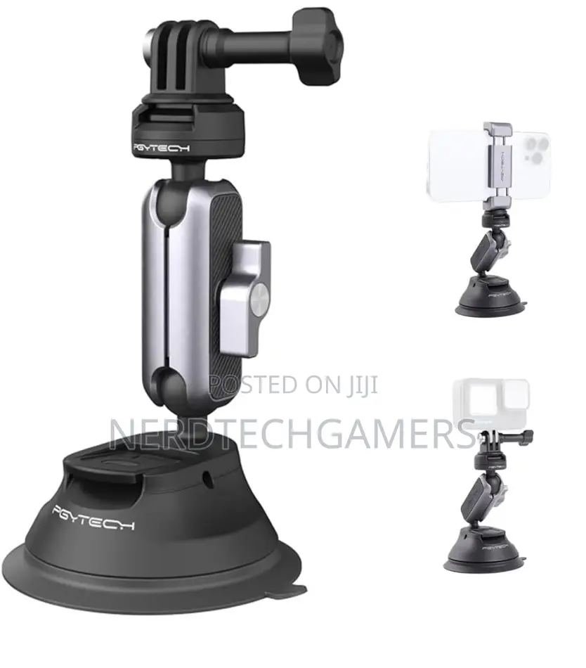 Action Camera Suction Cup Mount