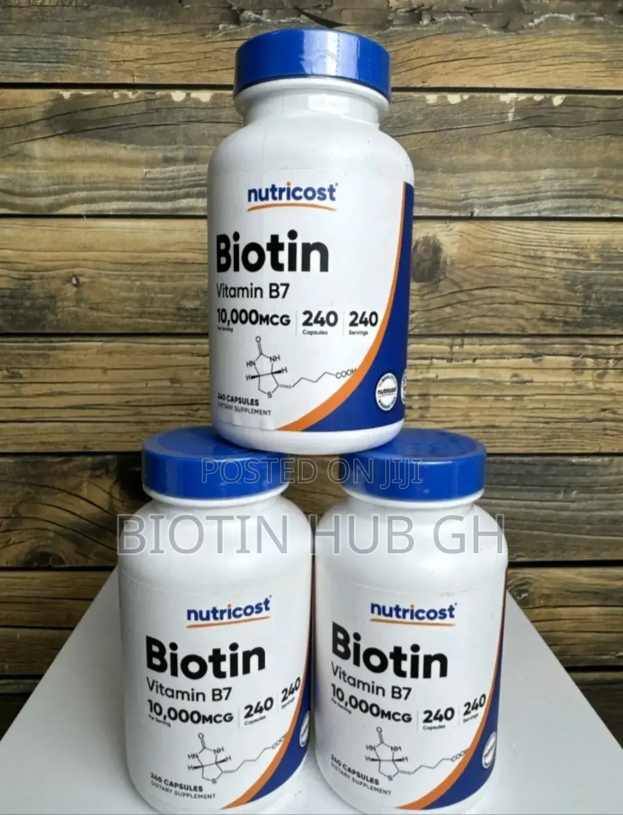 Nutricost Biotin 10,000mcg