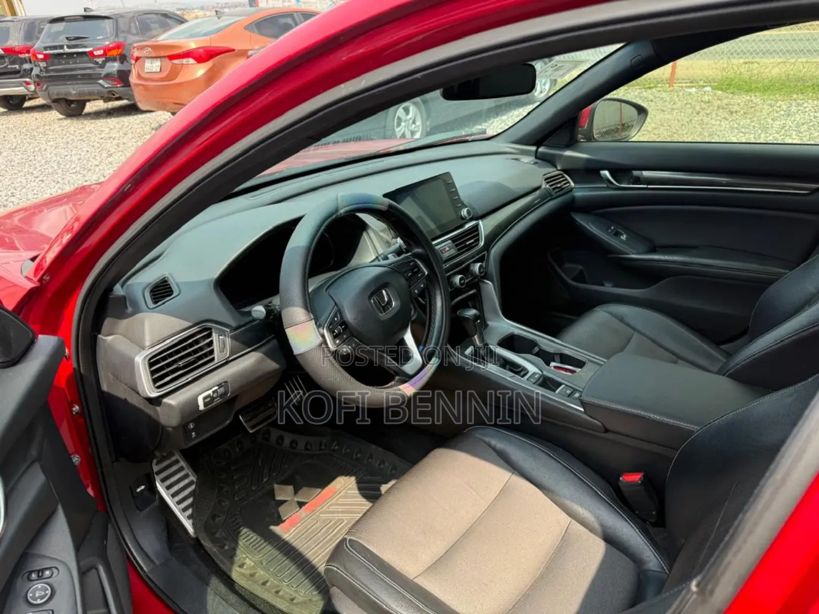 Honda Accord Sport (2.0L 4cyl Turbo 10A) 2019 Red