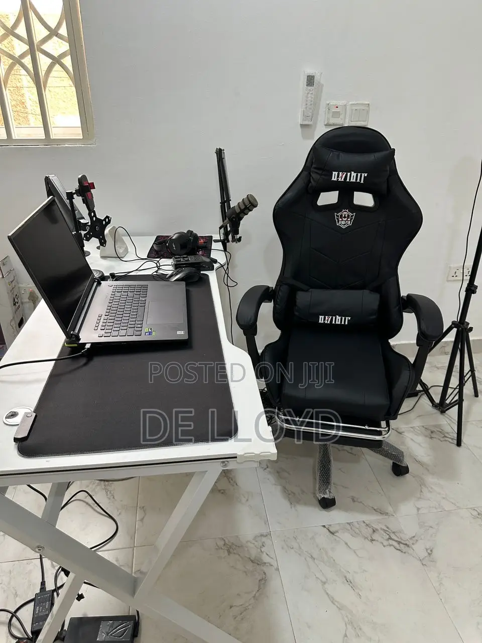 Game Table , Game Chair , Mouse Pad and Monitor Arm