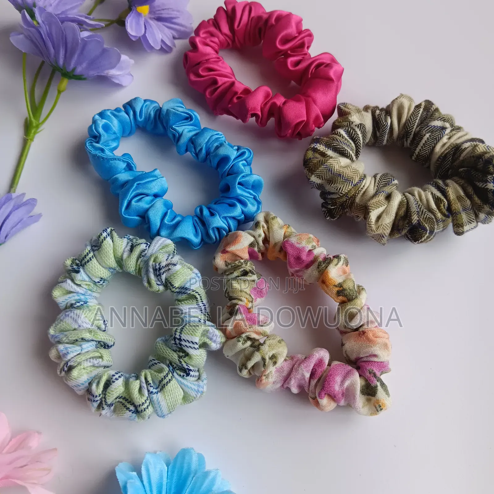 Small Sized Scrunchies 5 for 20cds