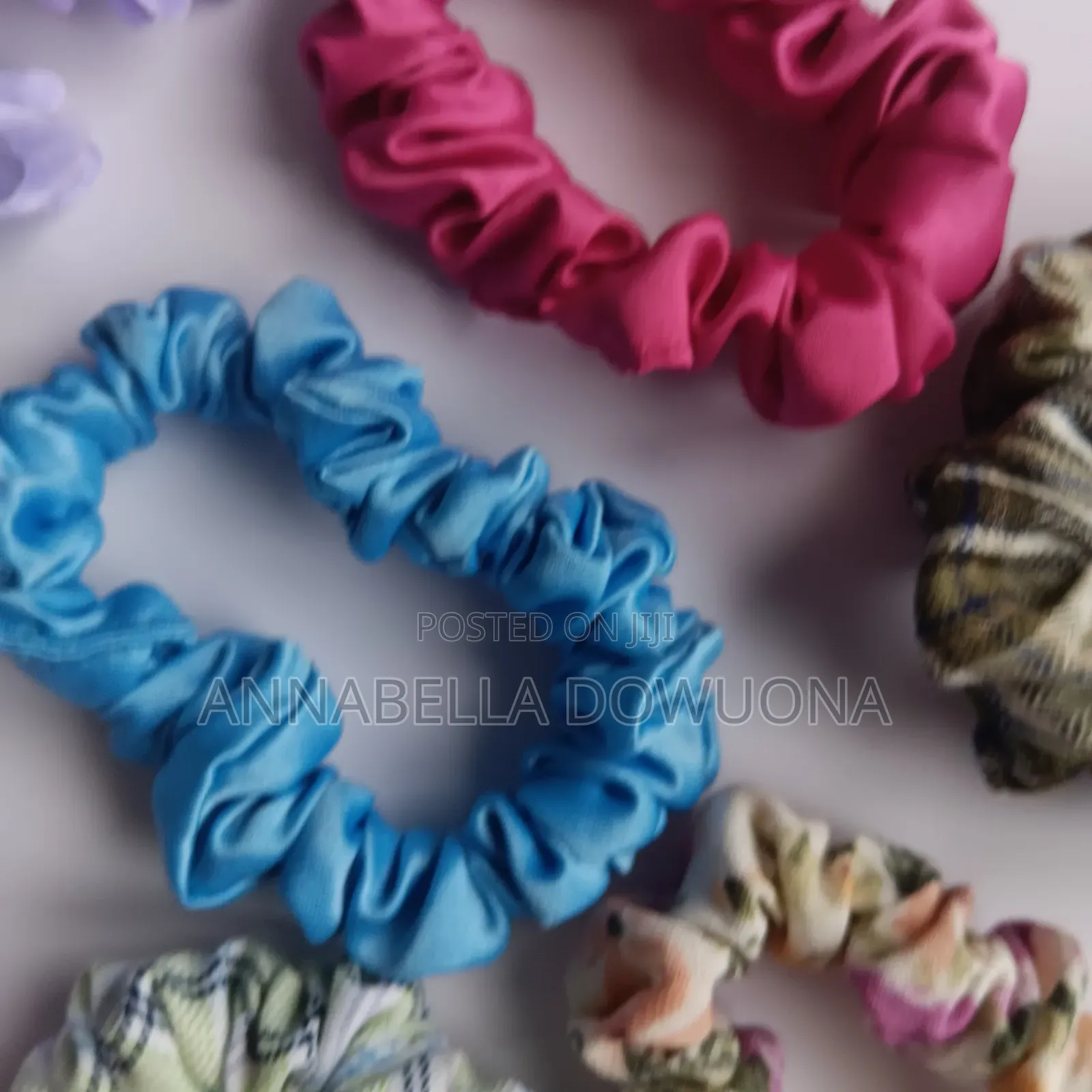 Small Sized Scrunchies 5 for 20cds