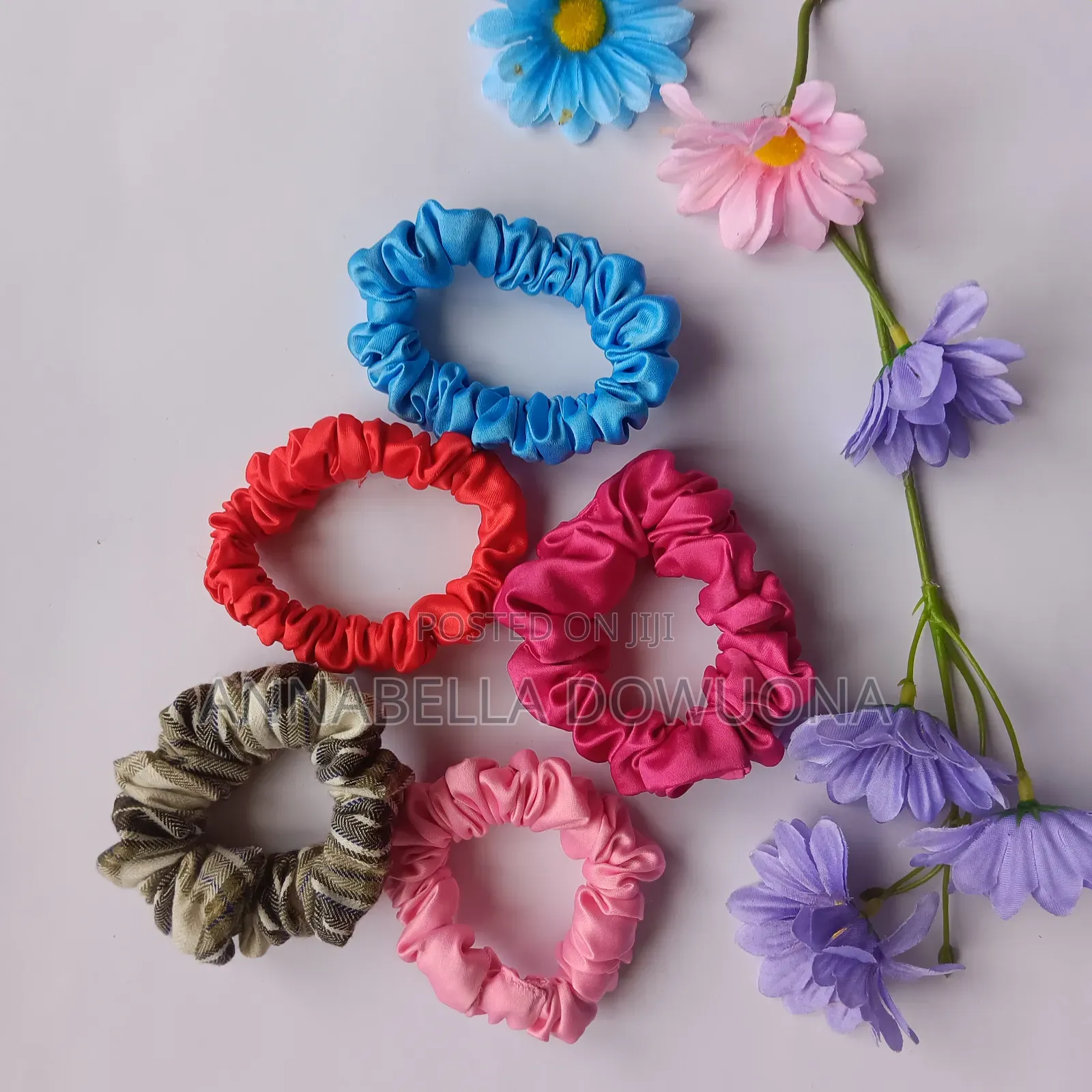 Small Sized Scrunchies 5 for 20cds