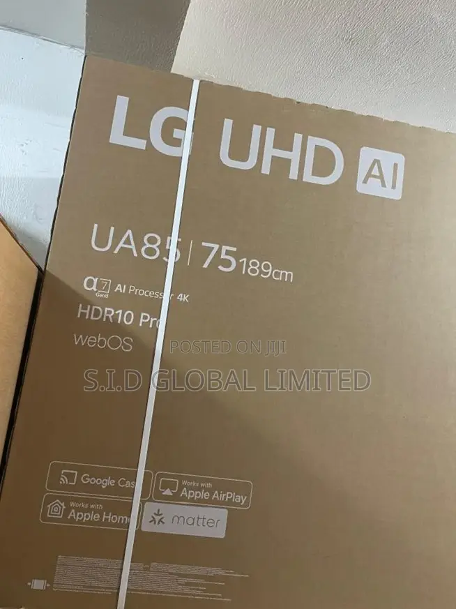 Lg 75" 4k Hdr10 Pro4k Picture Quality Smart Tv