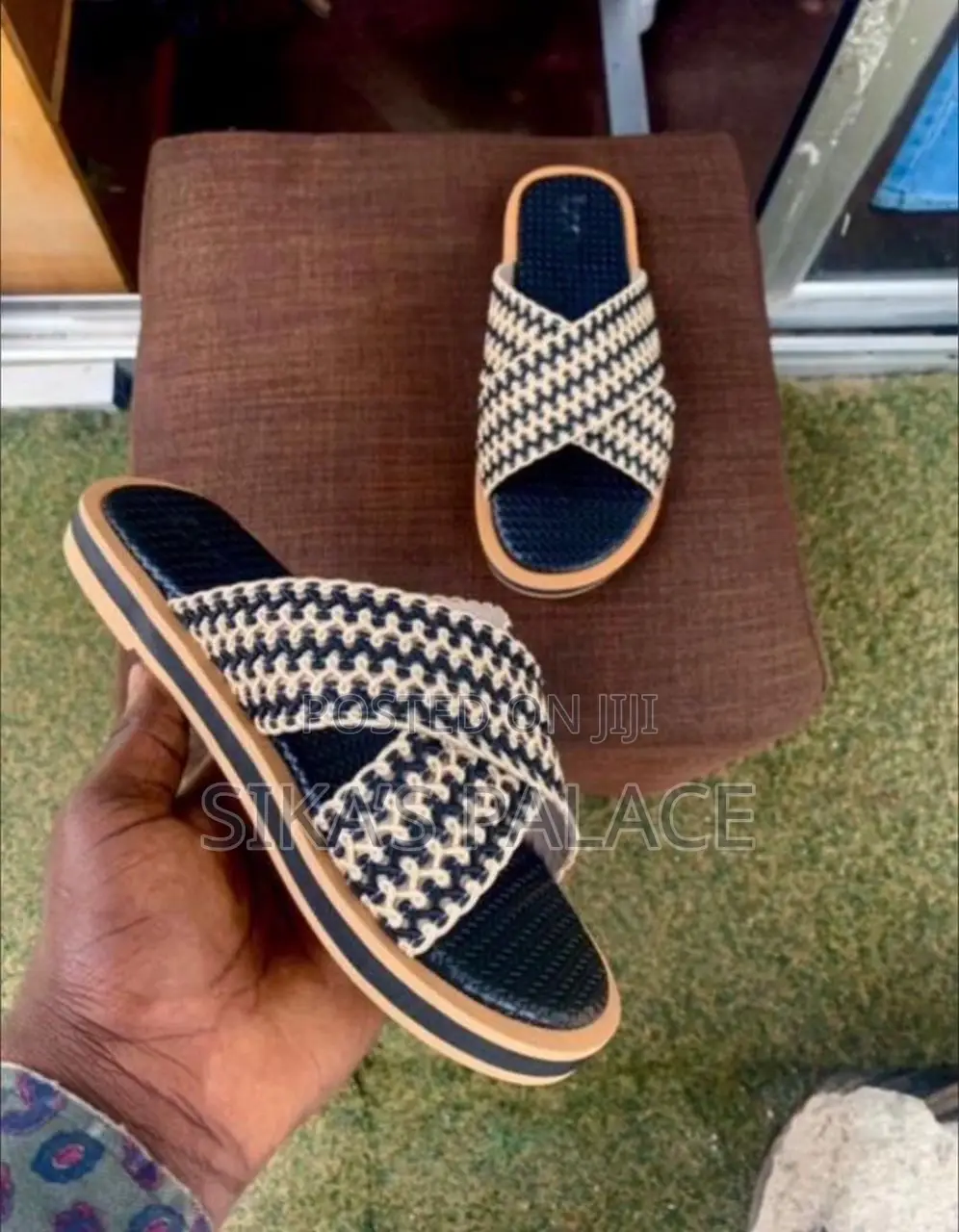 Brown Weaved Designer