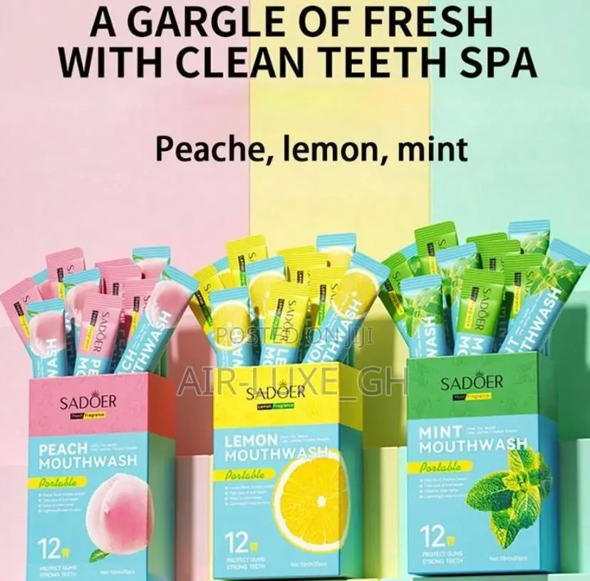 Sachet Mouthwash