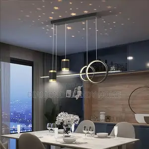 Chandelier Lights With Start Projector