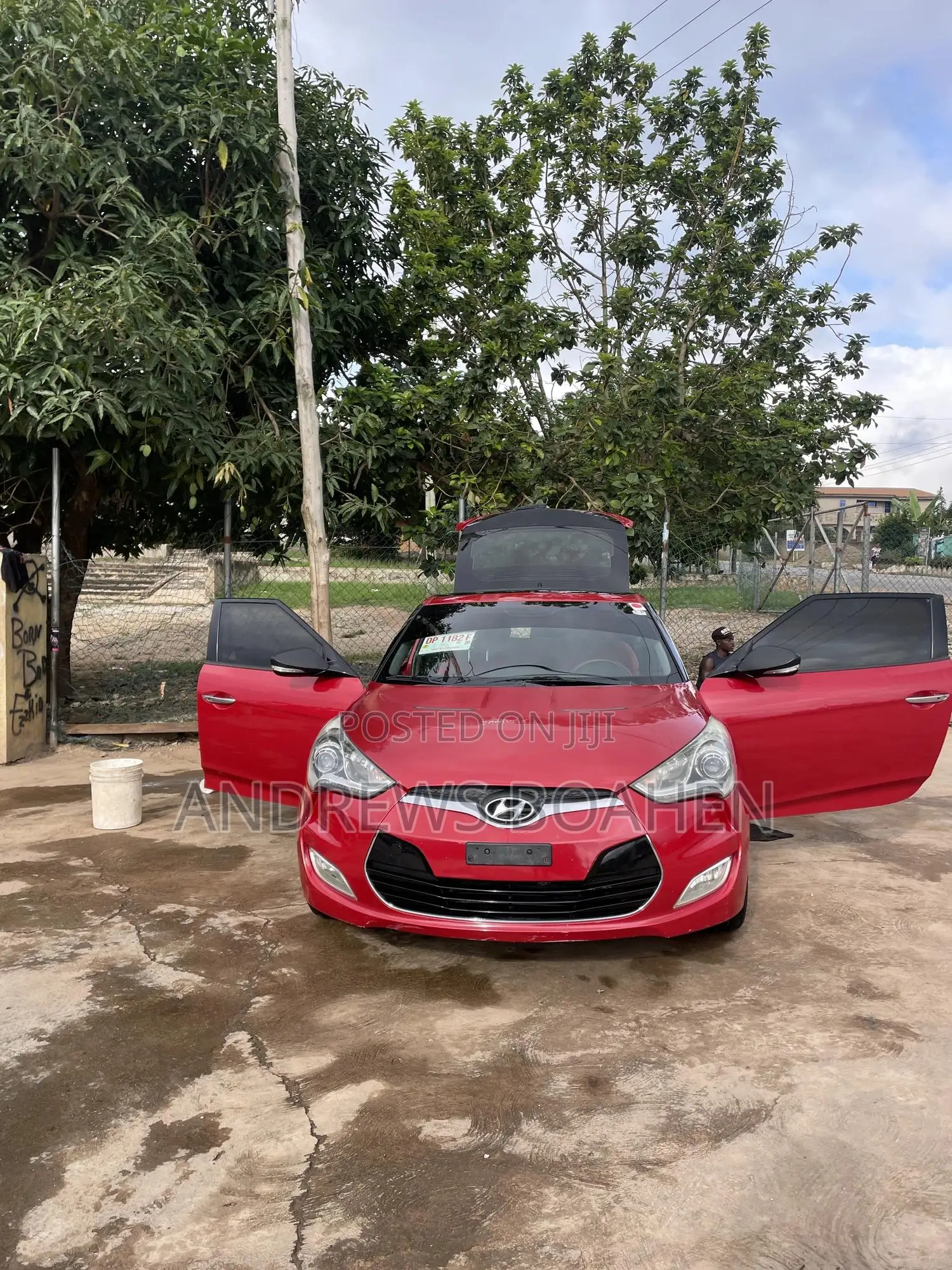 Hyundai Veloster 2015 Red