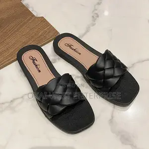 Chic Summer Cross-Band Slippers for Women ( Rubber Based)