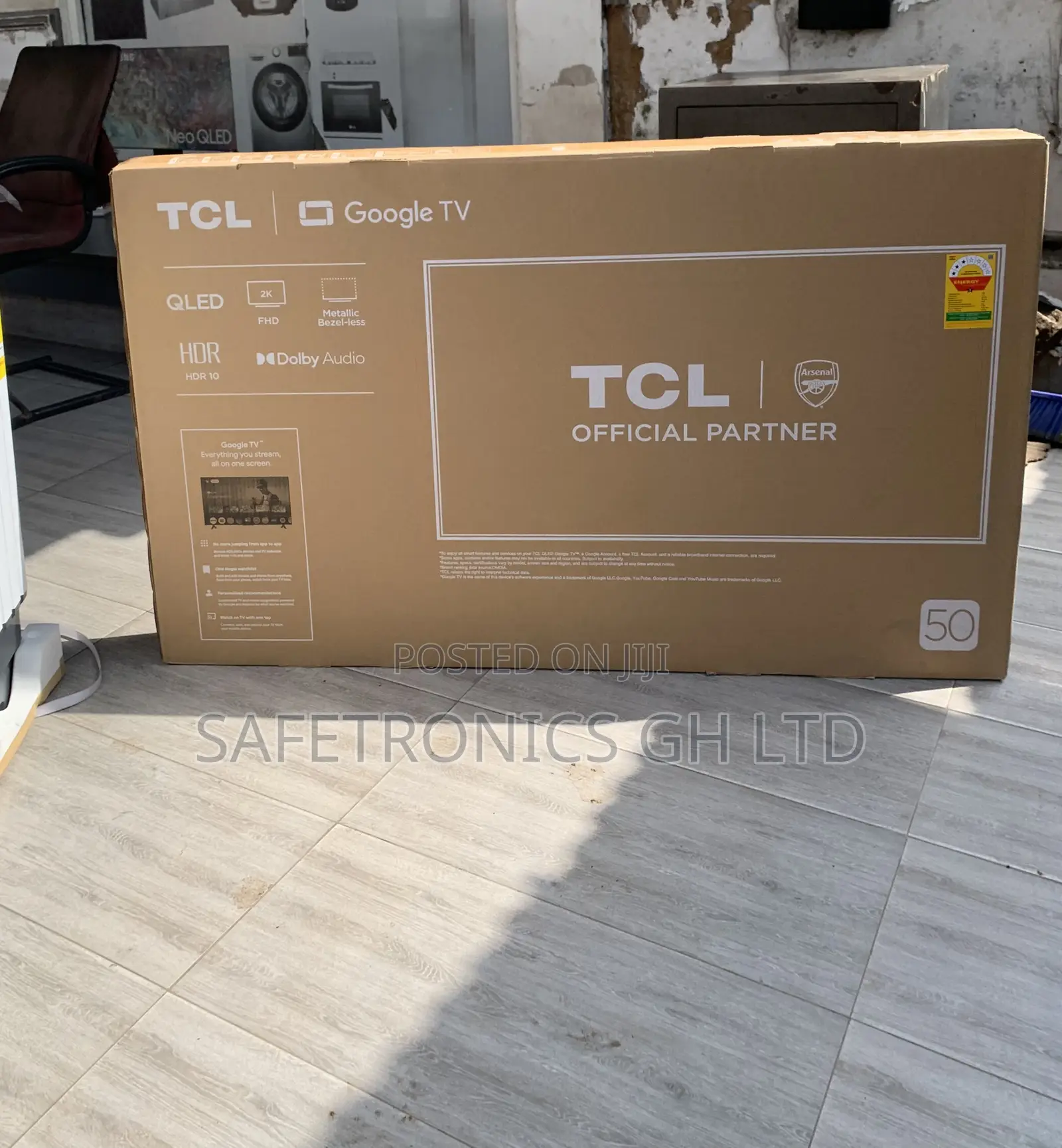 Slim Design TCL 43 Inch Smart Satellite Full Hd Electric 43s5k Tv