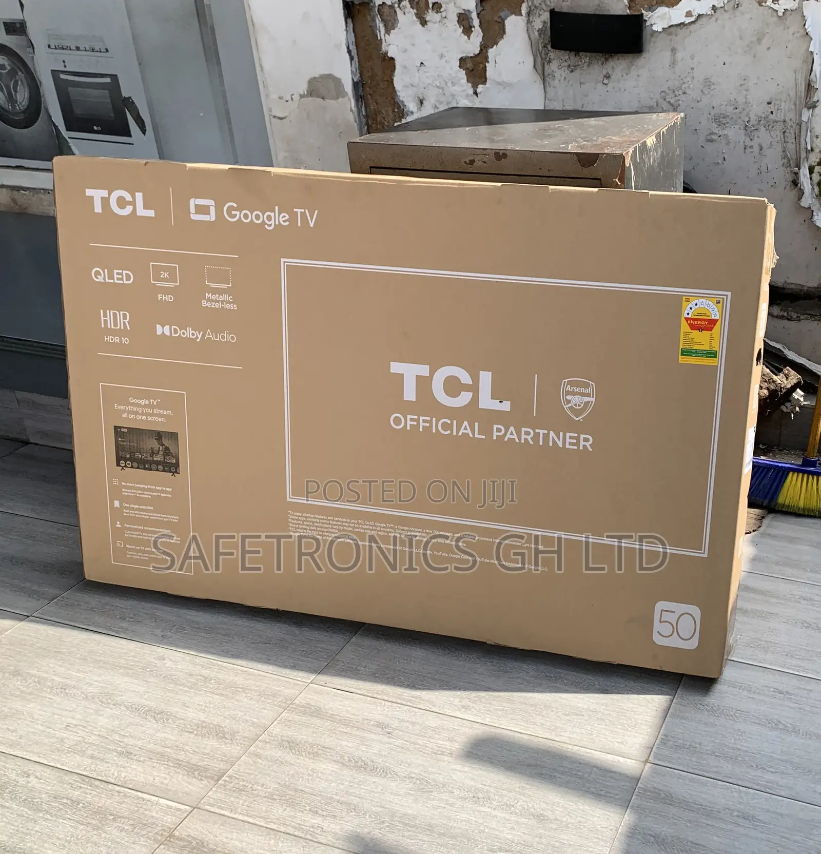 Slim Design TCL 43 Inch Smart Satellite Full Hd Electric 43s5k Tv